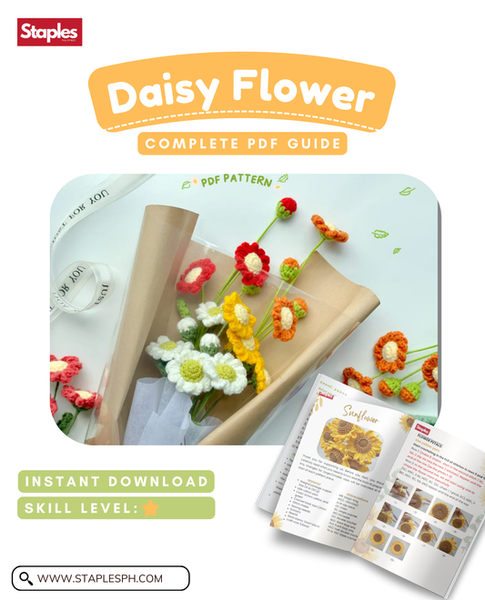 Daisy Flower - Crochet Pattern