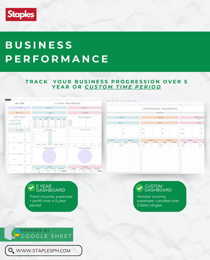 Small Business Toolkit - Essential Planners for Smart Business Growth | Spreadsheet