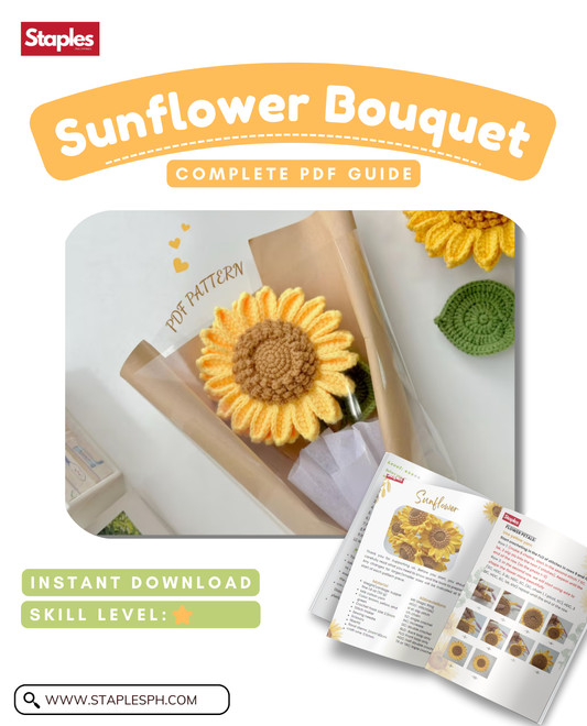 Sunflower Bouquet - Crochet Pattern