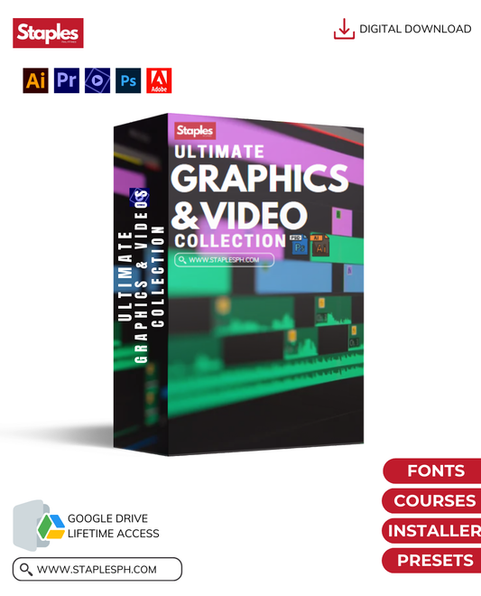 Ultimate Graphics & Video Editing (2024 Collection - Installers and Presets)